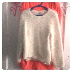 Little girls H & M fuzzy sweater